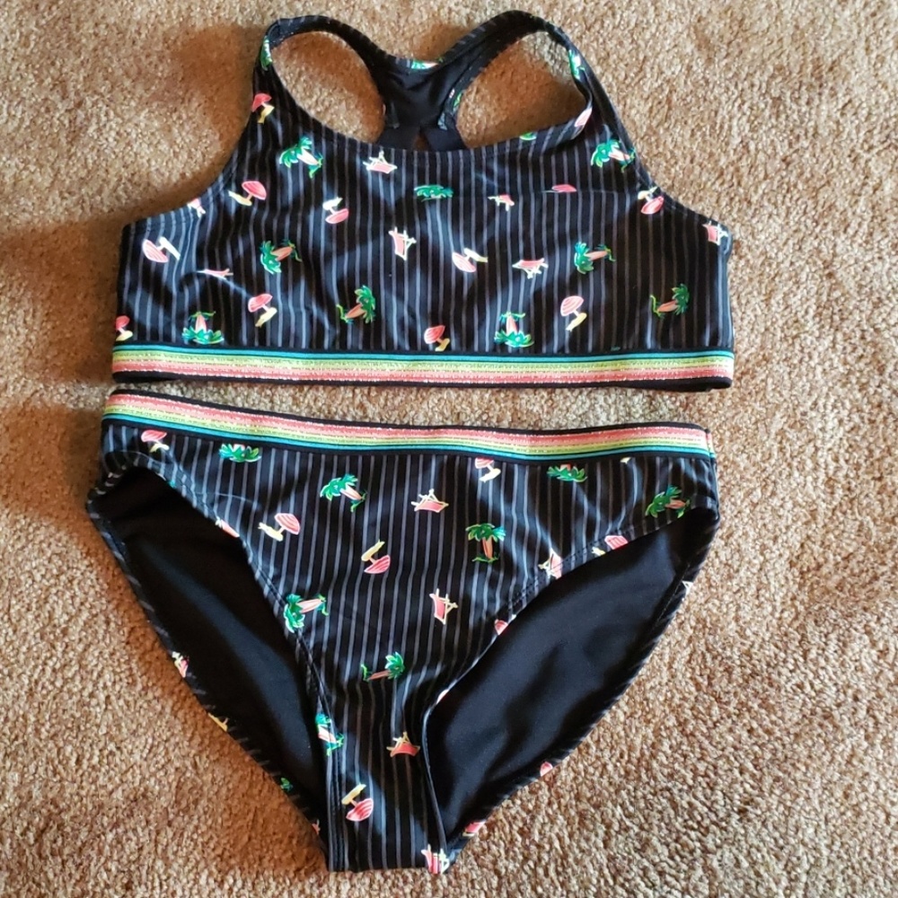 Wonder Nation 2 piece swim suit